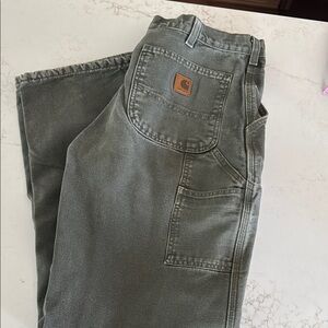 Carhartt Men's Cargo Pants - Olive Green